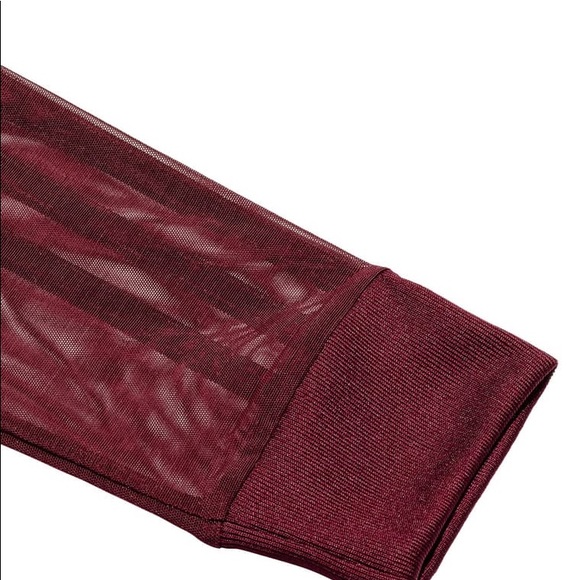 NEW Adidas X IVY PARK Long Sleeve Mesh Shrug - Picture 6 of 6